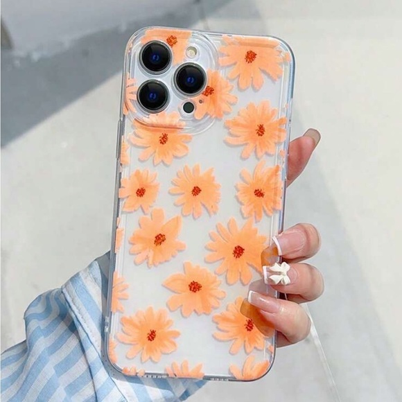 ⚠️Clearance Iphone 15/Pro/Pro Max Floral Phone Case - Picture 1 of 3